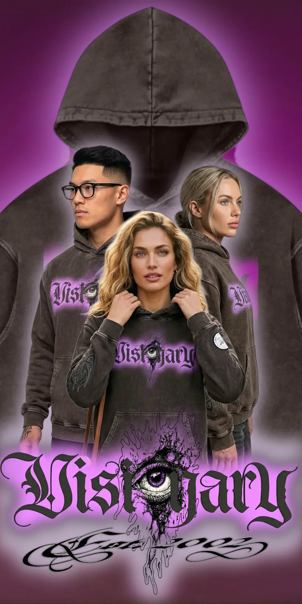 Visionary hoodie collection